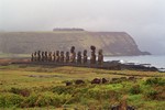 Ahu Hanga Hoonu, Easter island
